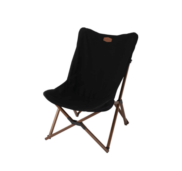 WS Canvas Long Chair Black เก้าอี้สนาม